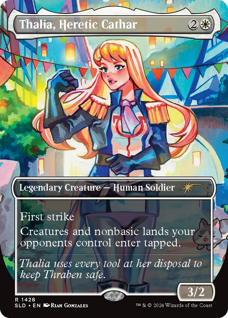Thalia, Heretic Cathar — Secret Lair Drop — Magic: The Gathering