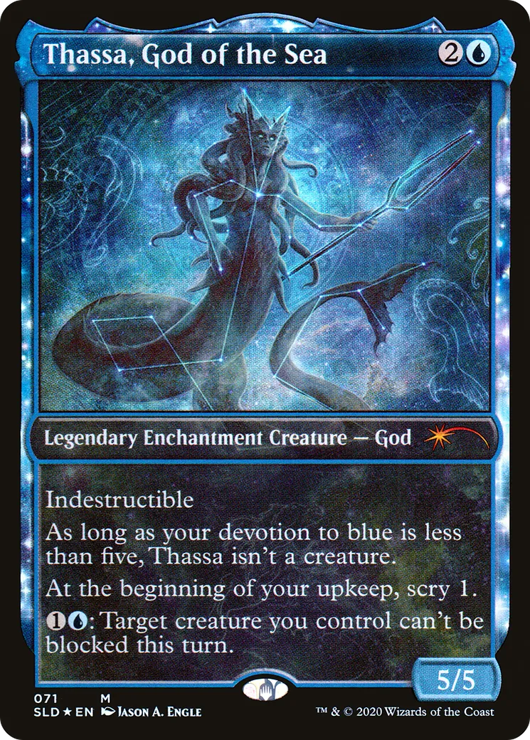 Thassa, God of the Sea — Secret Lair Drop — Magic: The Gathering