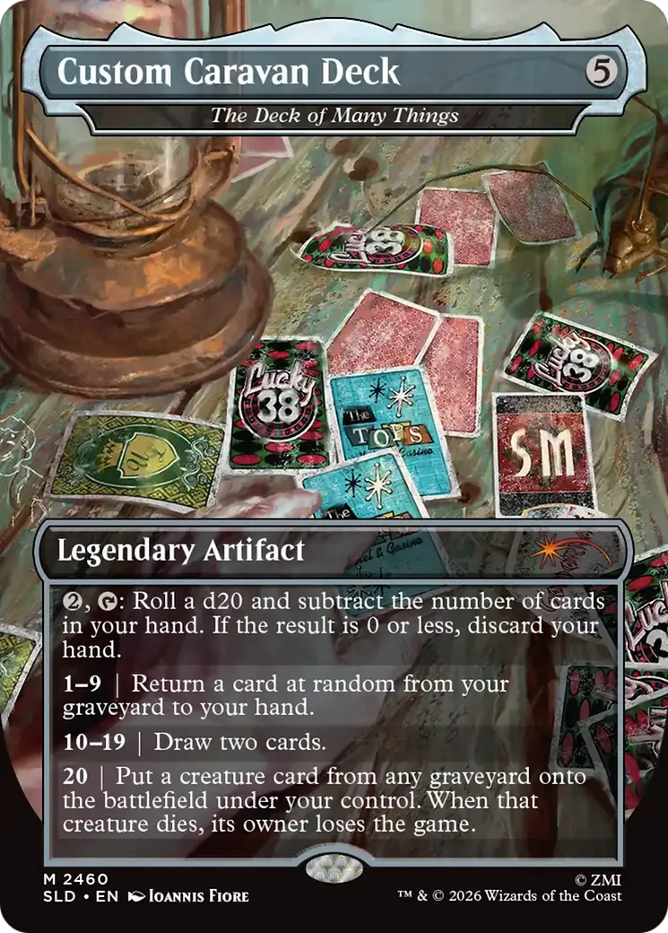 The Deck of Many Things — Secret Lair Drop — Magic: The Gathering