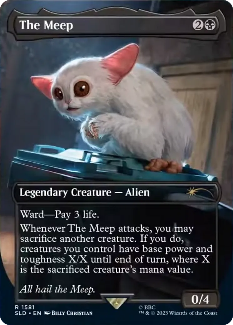 The Meep — Secret Lair Drop — Magic: The Gathering