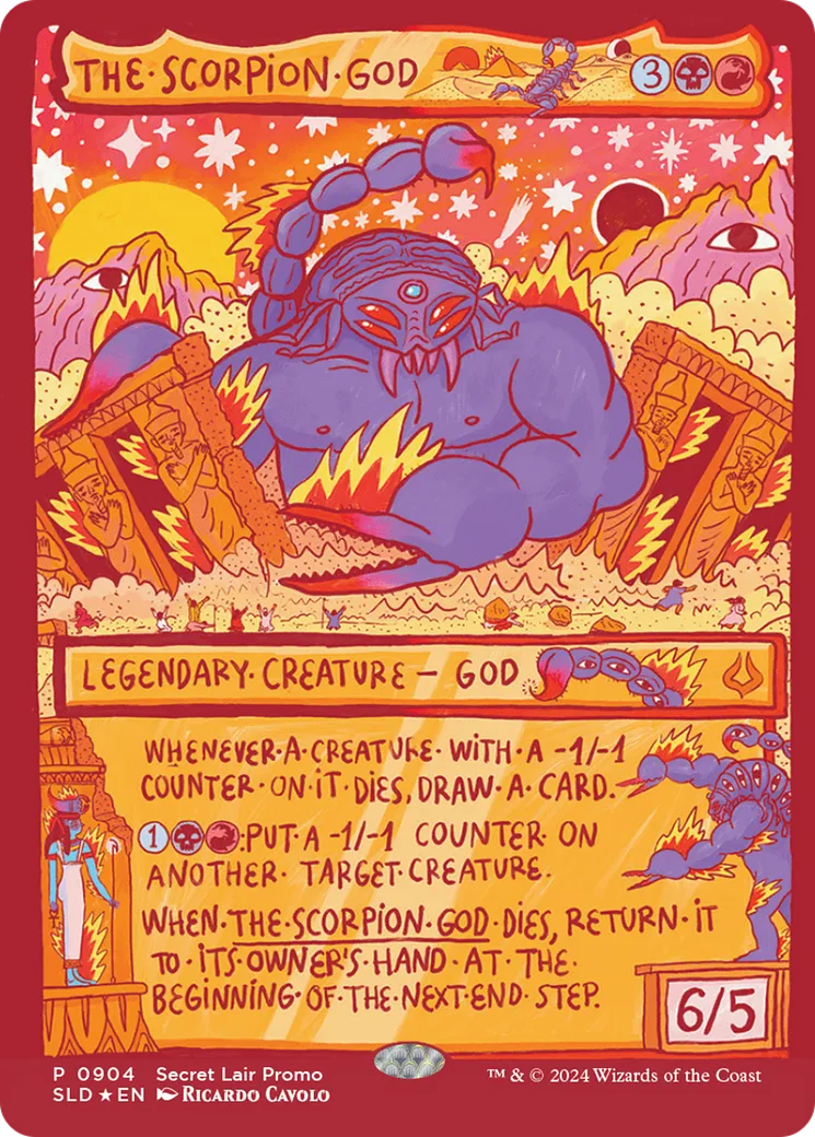 The Scorpion God — Secret Lair Drop — Magic: The Gathering