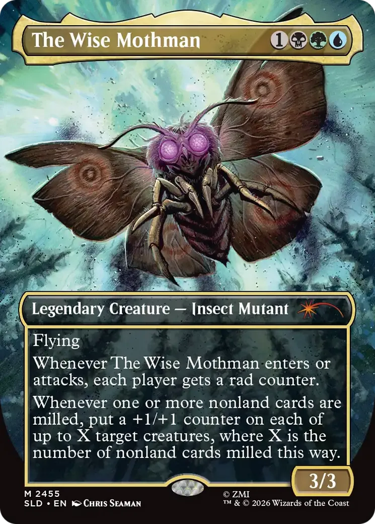 The Wise Mothman — Secret Lair Drop — Magic: The Gathering