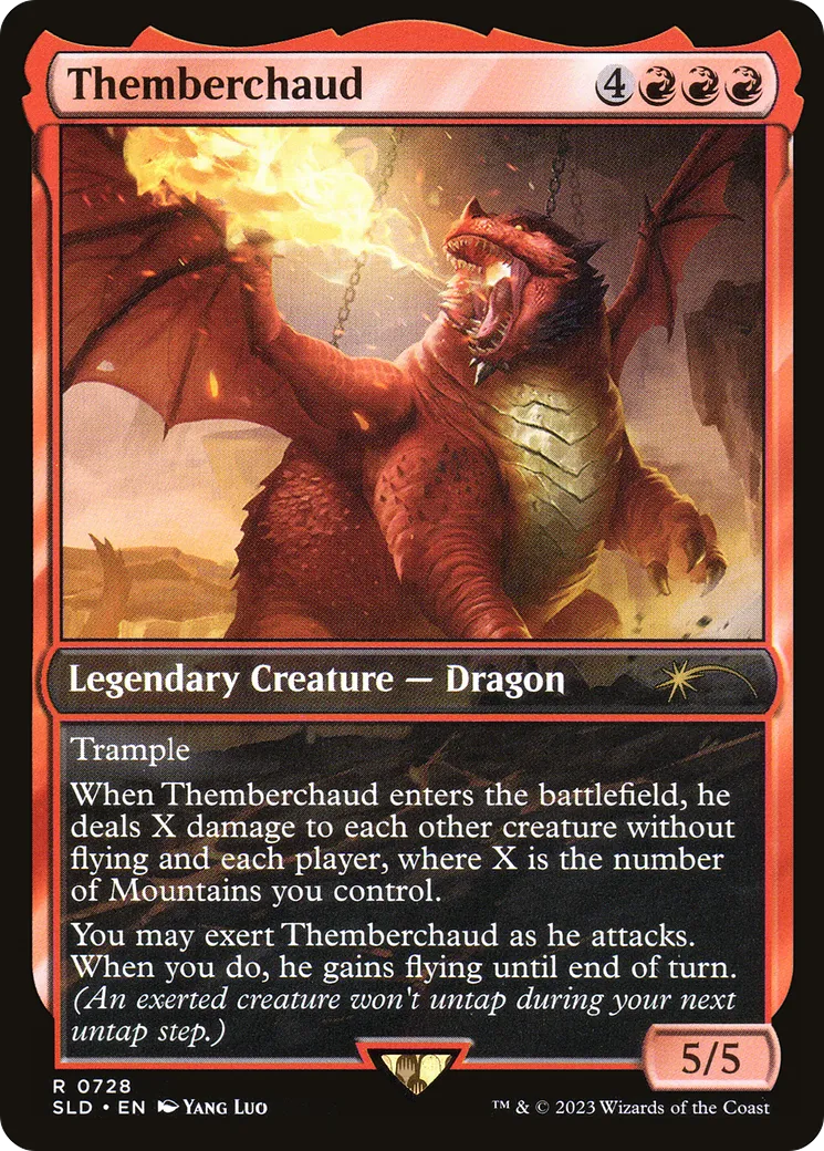 Themberchaud — Secret Lair Drop — Magic: The Gathering