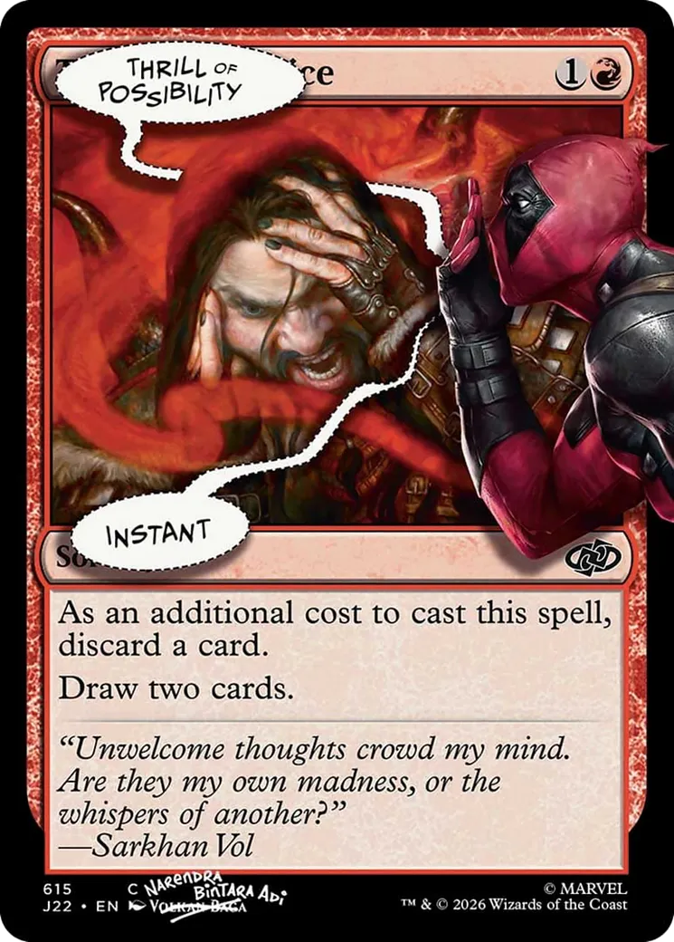 Thrill of Possibility — Secret Lair Drop — Magic: The Gathering