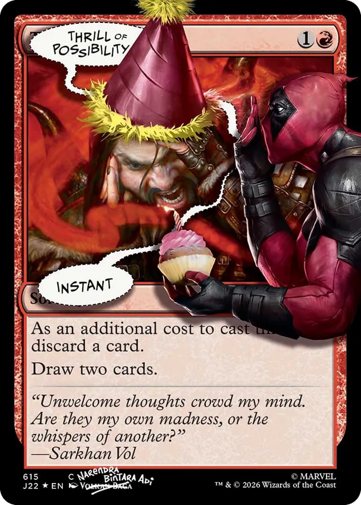 Thrill of Possibility — Secret Lair Drop — Magic: The Gathering