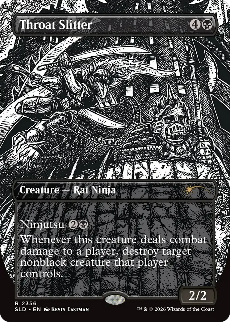 Throat Slitter — Secret Lair Drop — Magic: The Gathering