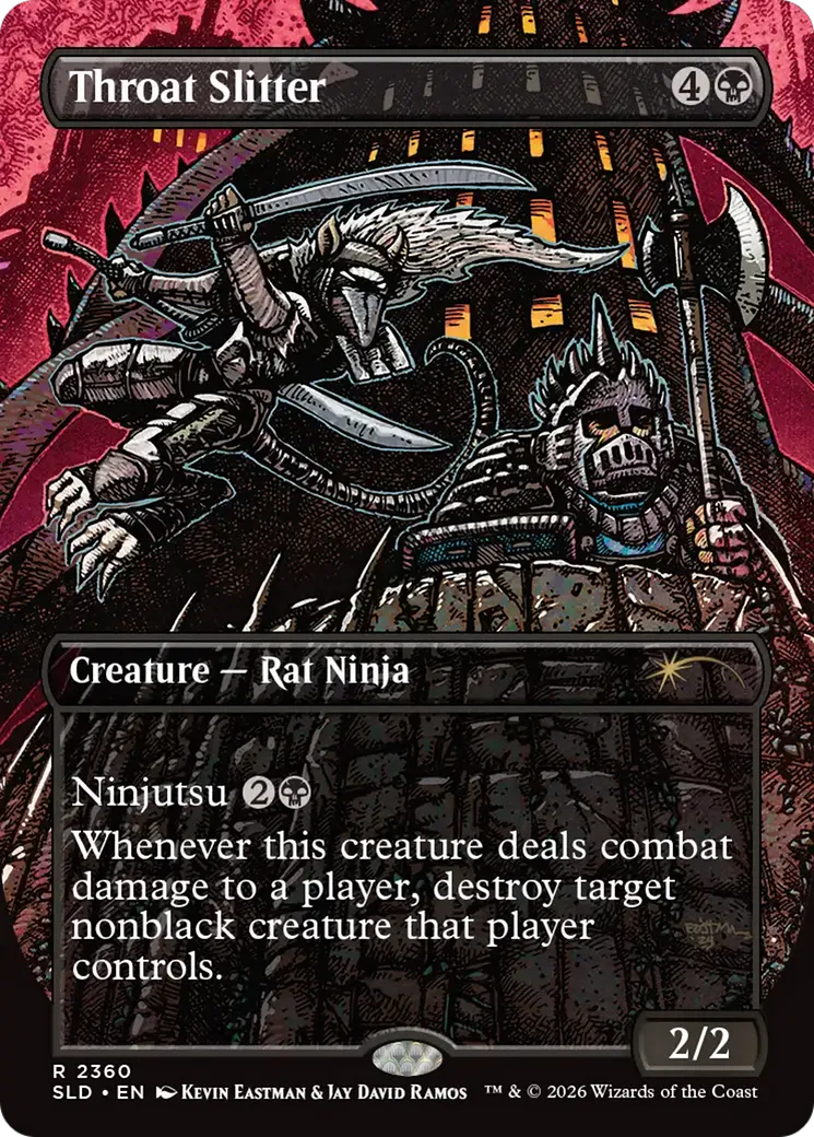 Throat Slitter — Secret Lair Drop — Magic: The Gathering