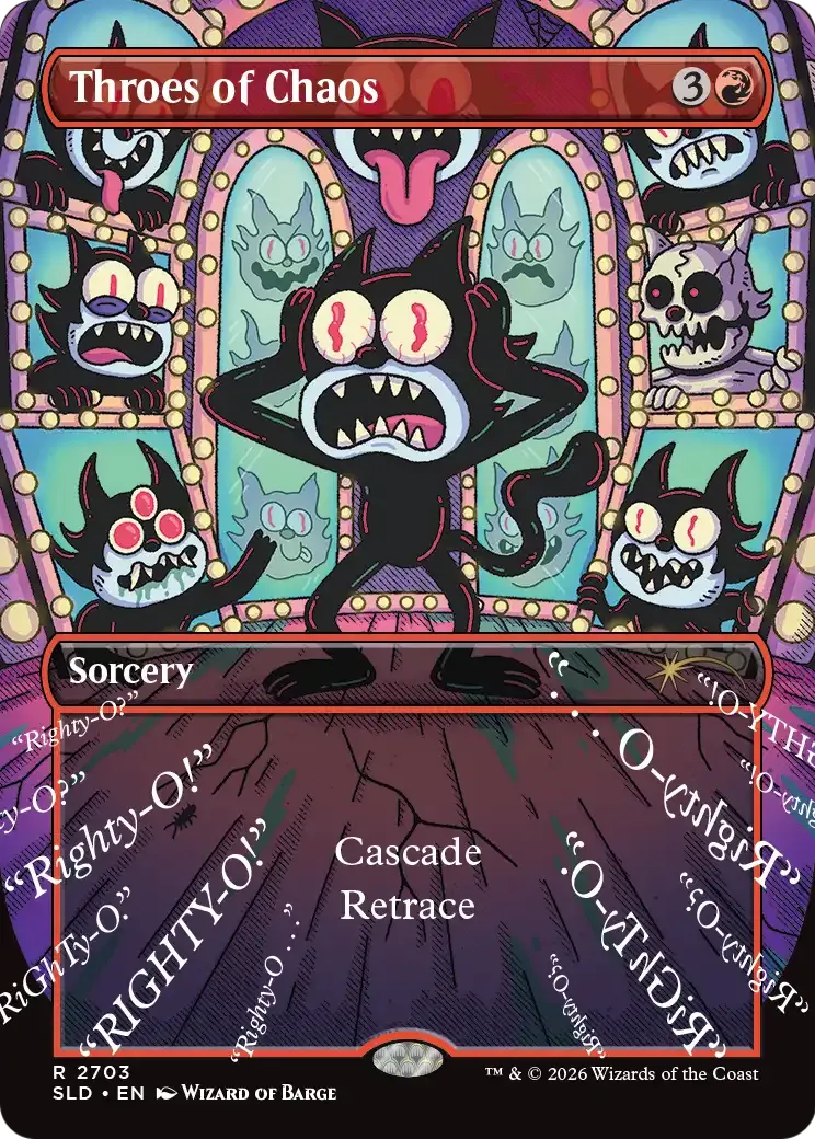 Throes of Chaos — Secret Lair Drop — Magic: The Gathering