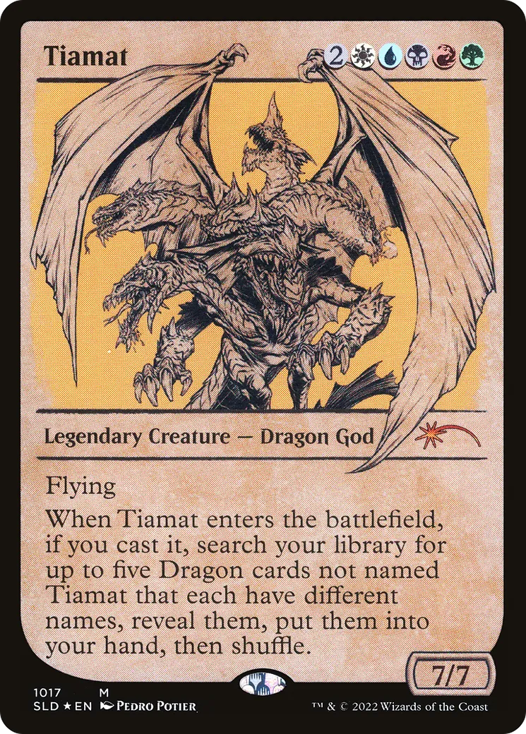 Tiamat — Secret Lair Drop — Magic: The Gathering
