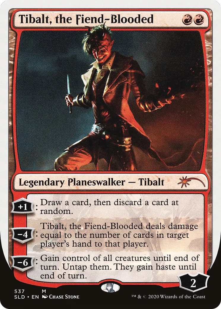 Tibalt, the Fiend-Blooded — Secret Lair Drop — Magic: The Gathering