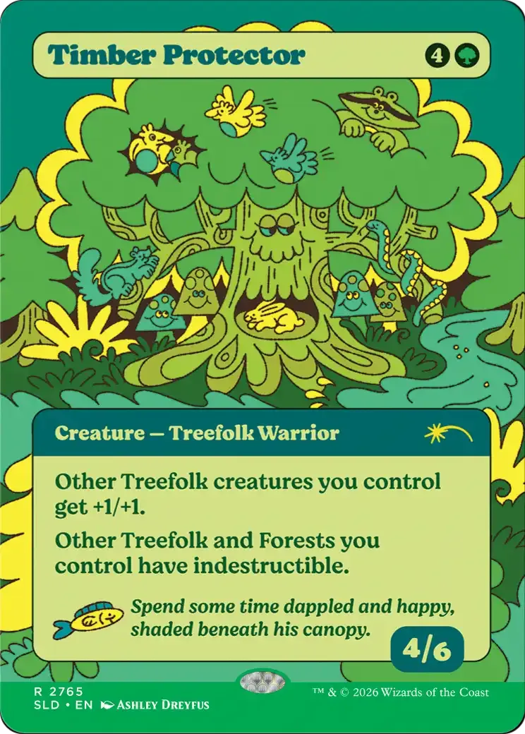 Timber Protector — Secret Lair Drop — Magic: The Gathering