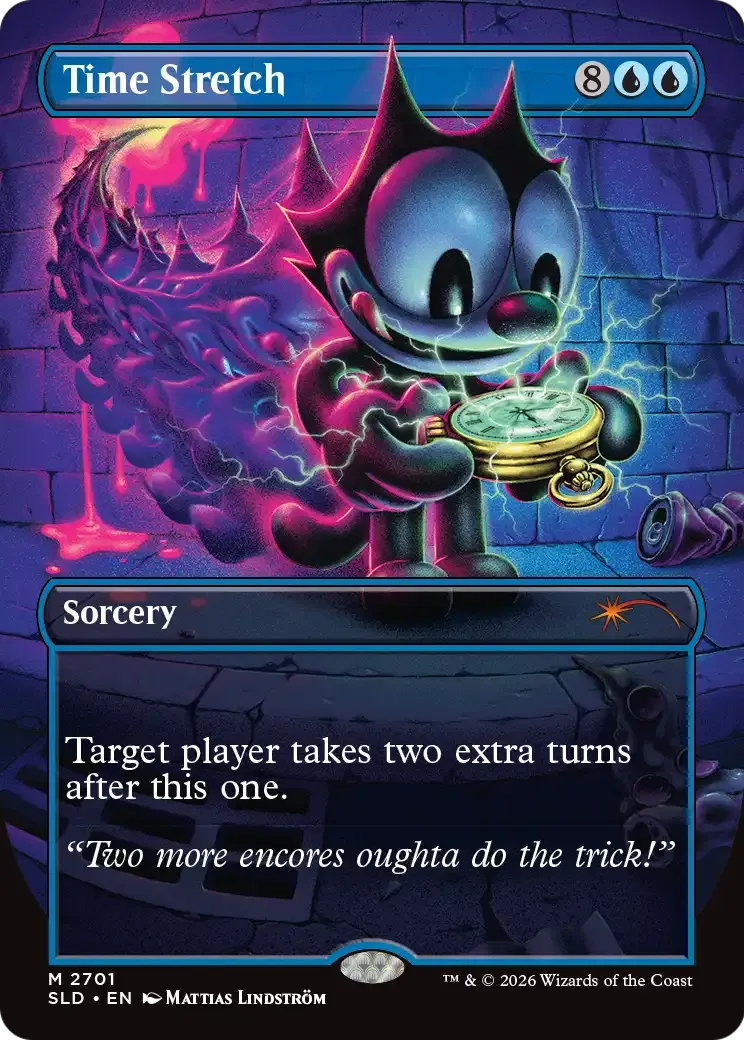Time Stretch — Secret Lair Drop — Magic: The Gathering