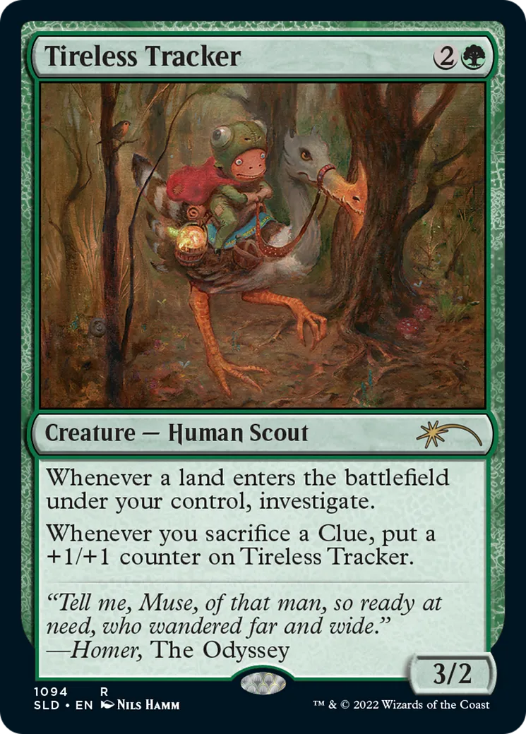 Tireless Tracker — Secret Lair Drop — Magic: The Gathering