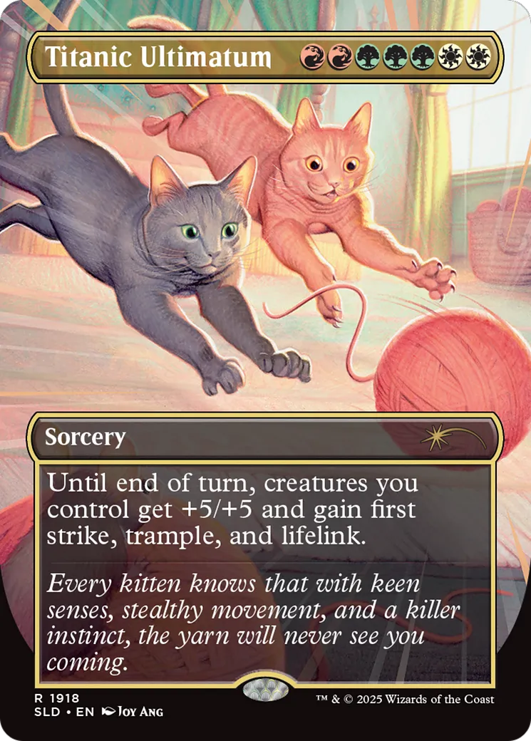 Titanic Ultimatum — Secret Lair Drop — Magic: The Gathering