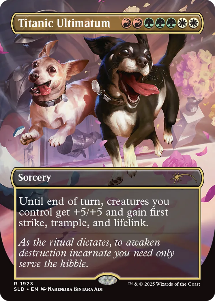 Ultimatum titanesque — Secret Lair Drop — Magic: The Gathering