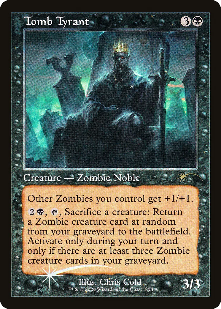 Tomb Tyrant — Secret Lair Drop — Magic: The Gathering