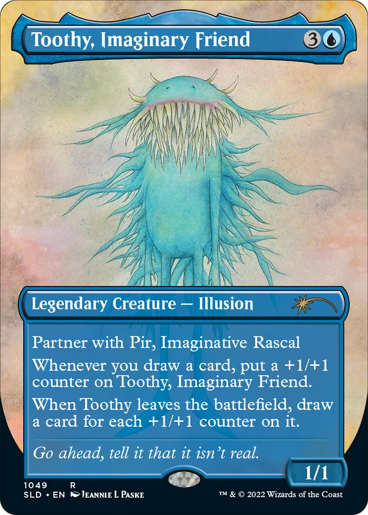 Toothy, Imaginary Friend — Secret Lair Drop — Magic: The Gathering