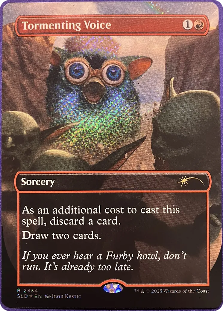Tormenting Voice — Secret Lair Drop — Magic: The Gathering
