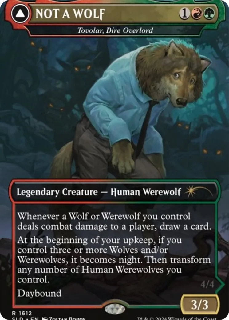 Tovolar, Dire Overlord // Tovolar, the Midnight Scourge — Secret Lair Drop — Magic: The Gathering
