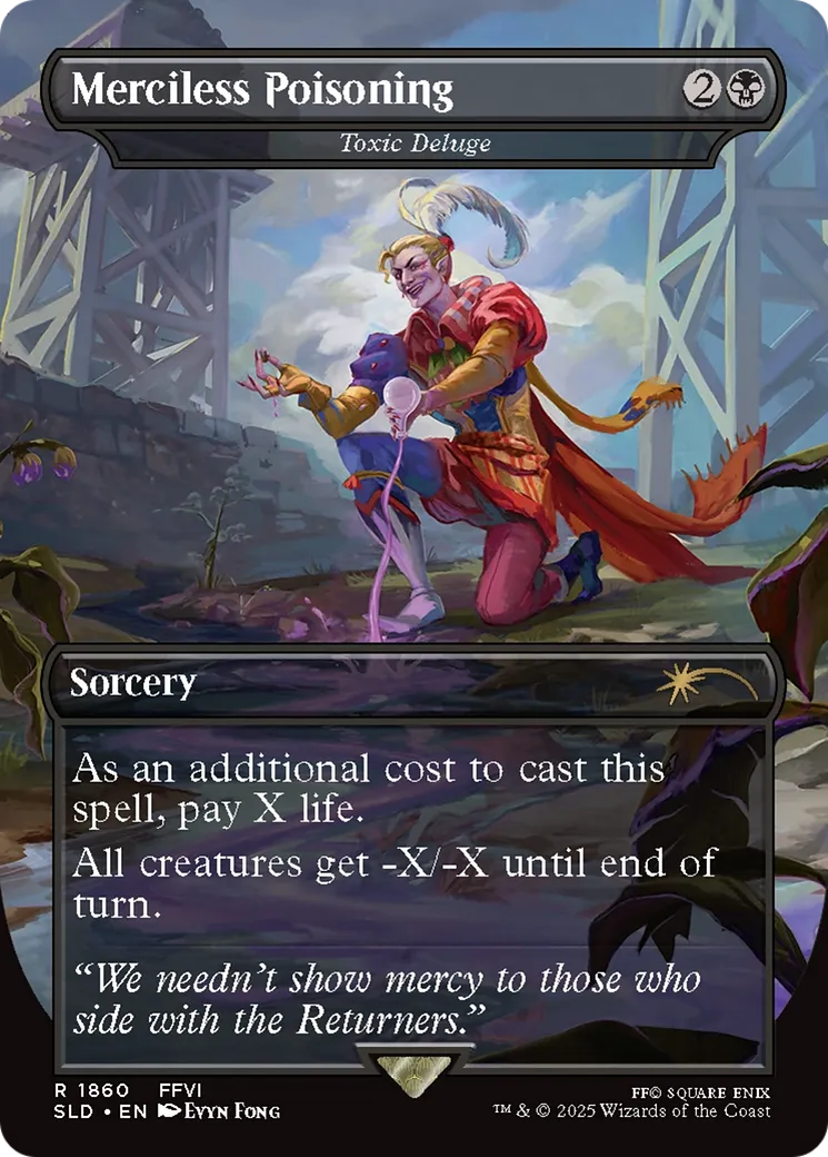 Toxic Deluge — Secret Lair Drop — Magic: The Gathering