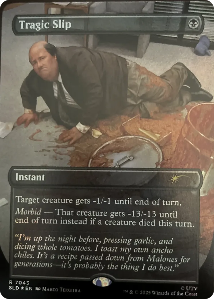 Fatale glissade — Secret Lair Drop — Magic: The Gathering