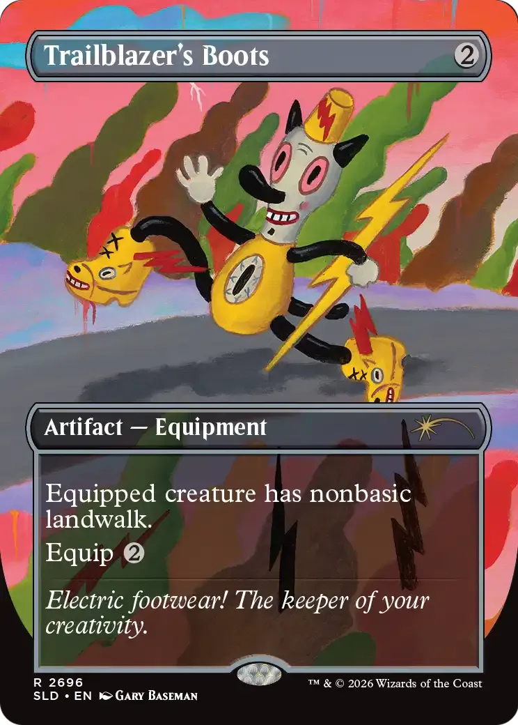 Trailblazer's Boots — Secret Lair Drop — Magic: The Gathering