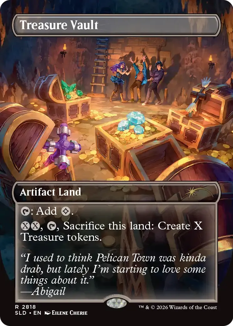 Salle au trésor — Secret Lair Drop — Magic: The Gathering