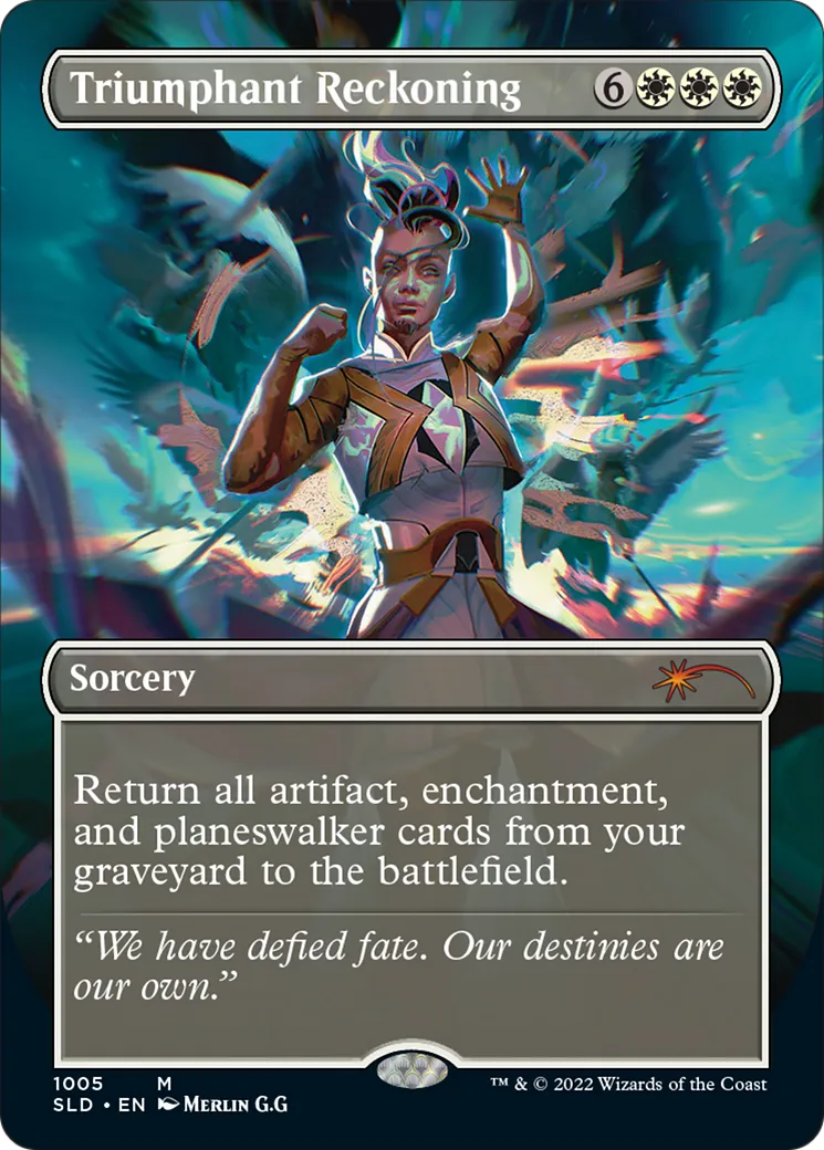 Triumphant Reckoning — Secret Lair Drop — Magic: The Gathering
