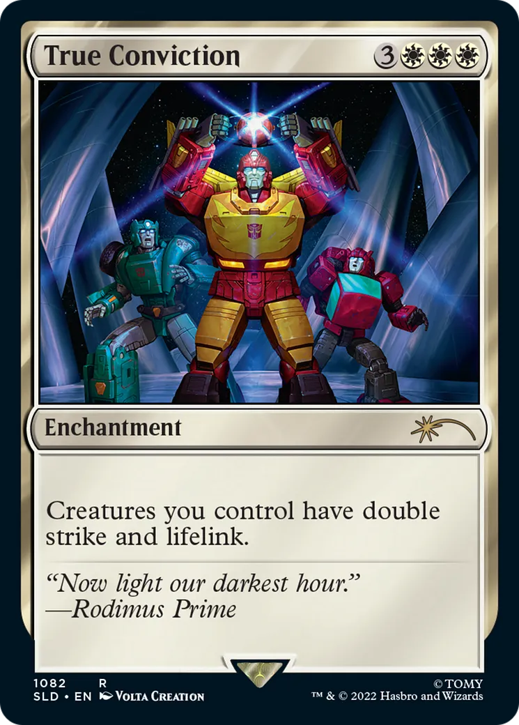 True Conviction — Secret Lair Drop — Magic: The Gathering