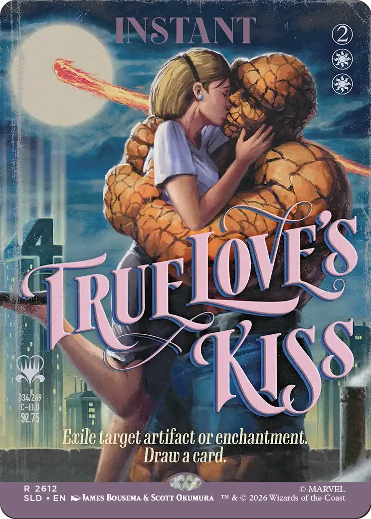 True Love's Kiss — Secret Lair Drop — Magic: The Gathering