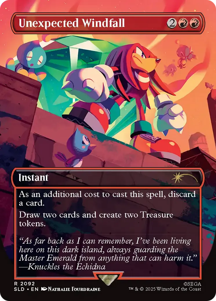 Unexpected Windfall — Secret Lair Drop — Magic: The Gathering