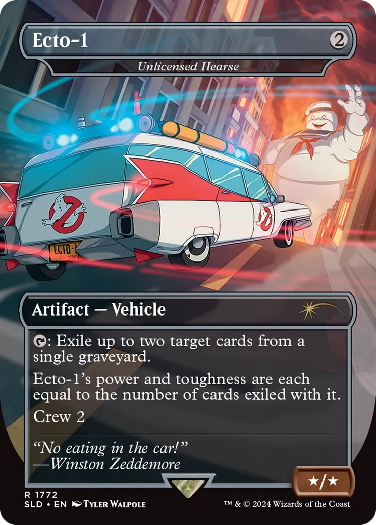 Unlicensed Hearse — Secret Lair Drop — Magic: The Gathering