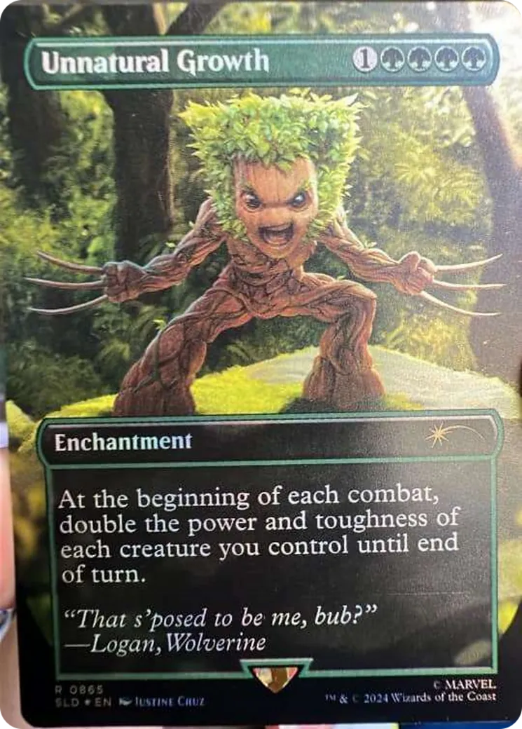 Croissance surnaturelle — Secret Lair Drop — Magic: The Gathering