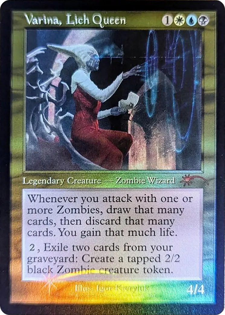 Varina, Lich Queen — Secret Lair Drop — Magic: The Gathering