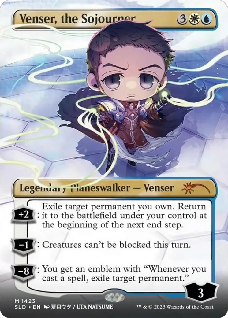Venser, the Sojourner — Secret Lair Drop — Magic: The Gathering