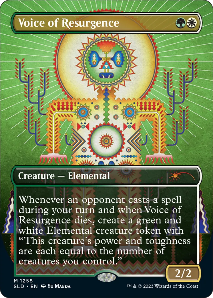 Voice of Resurgence — Secret Lair Drop — Magic: The Gathering