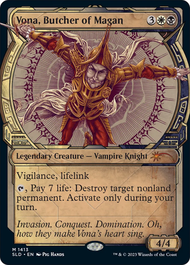 Vona, Butcher of Magan — Secret Lair Drop — Magic: The Gathering
