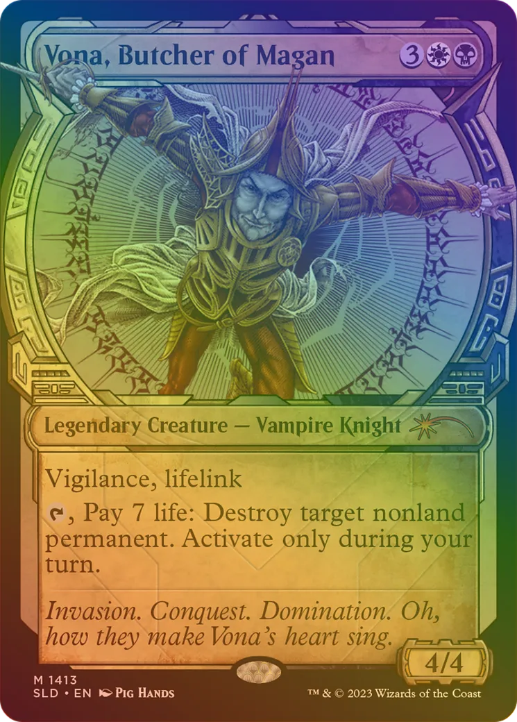 Vona, Butcher of Magan — Secret Lair Drop — Magic: The Gathering