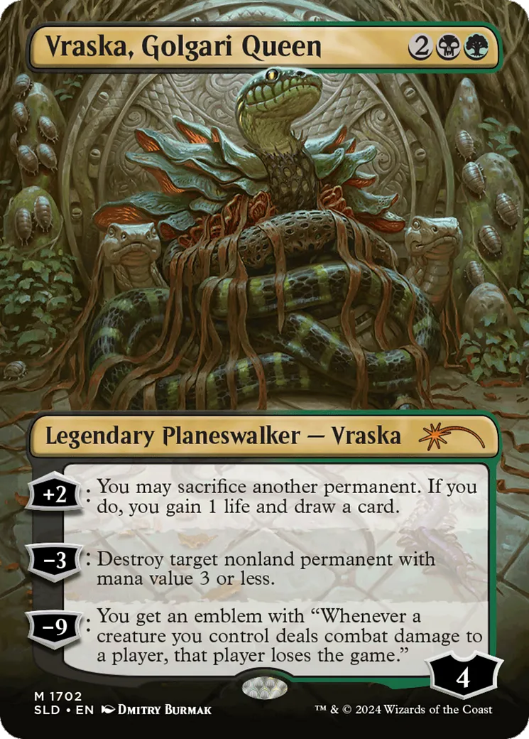 Vraska, Golgari Queen — Secret Lair Drop — Magic: The Gathering
