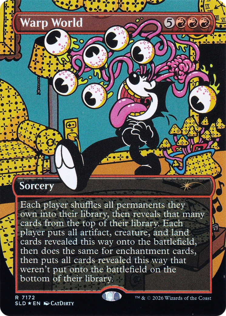 Warp World — Secret Lair Drop — Magic: The Gathering