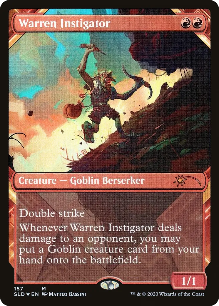 Warren Instigator — Secret Lair Drop — Magic: The Gathering