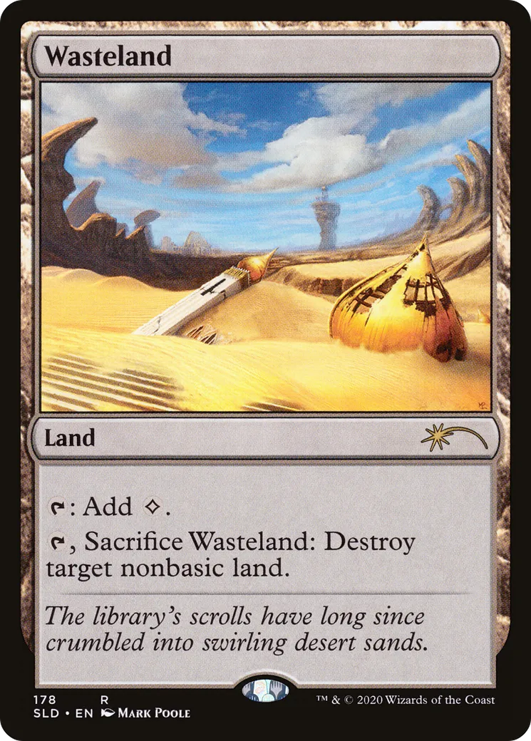 Wasteland — Secret Lair Drop — Magic: The Gathering