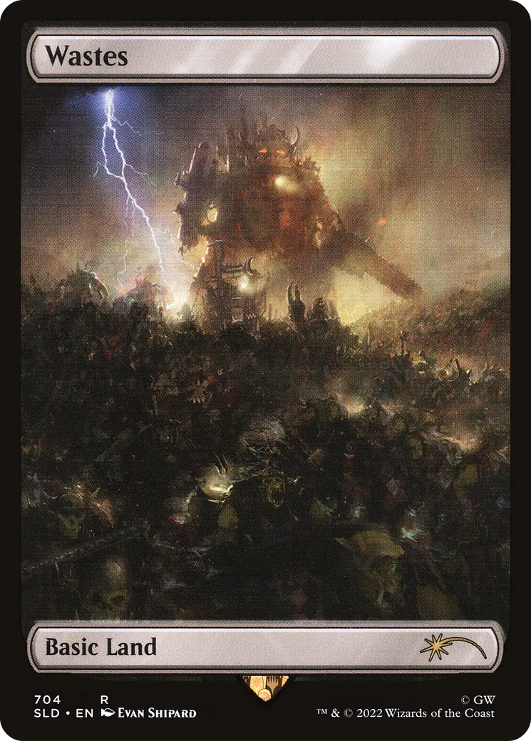 Wastes — Secret Lair Drop — Magic: The Gathering
