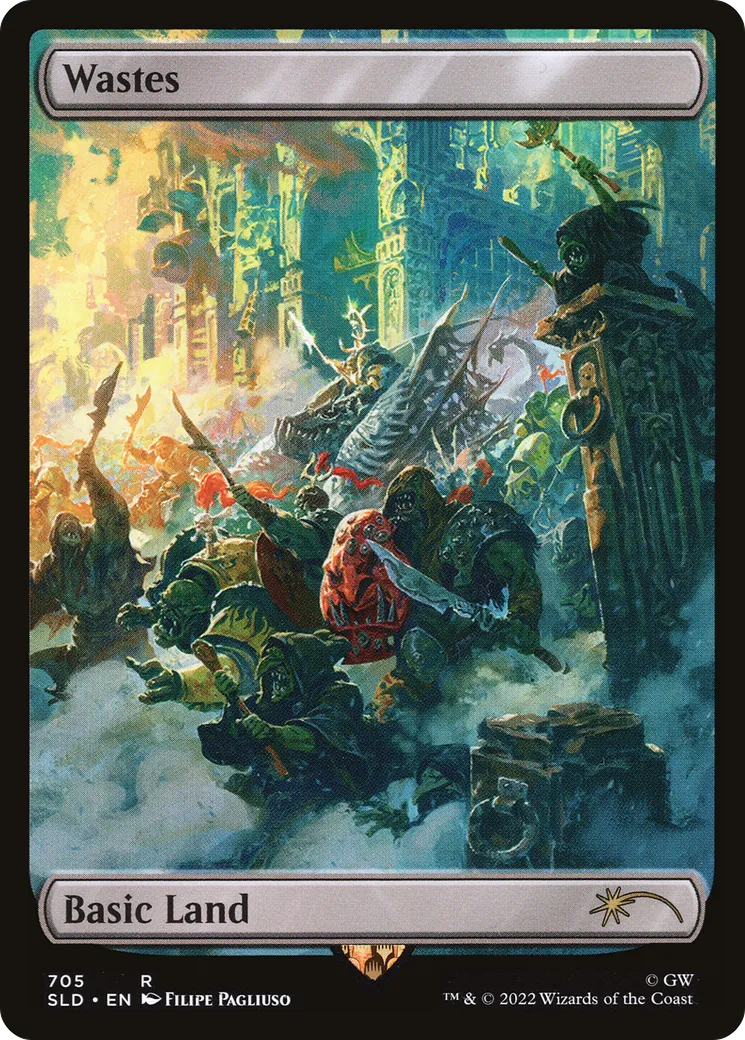 Wastes — Secret Lair Drop — Magic: The Gathering