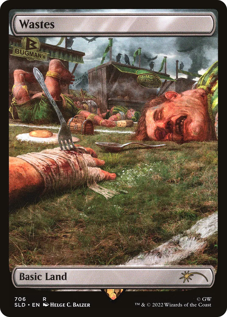Wastes — Secret Lair Drop — Magic: The Gathering