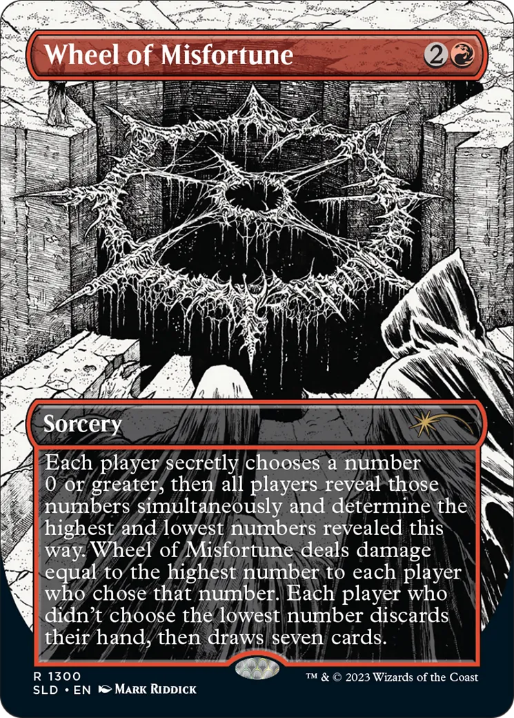 Wheel of Misfortune — Secret Lair Drop — Magic: The Gathering