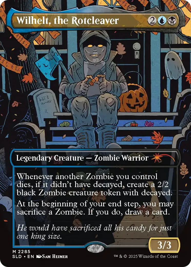 Wilhelt, hacheur de pourriture — Secret Lair Drop — Magic: The Gathering