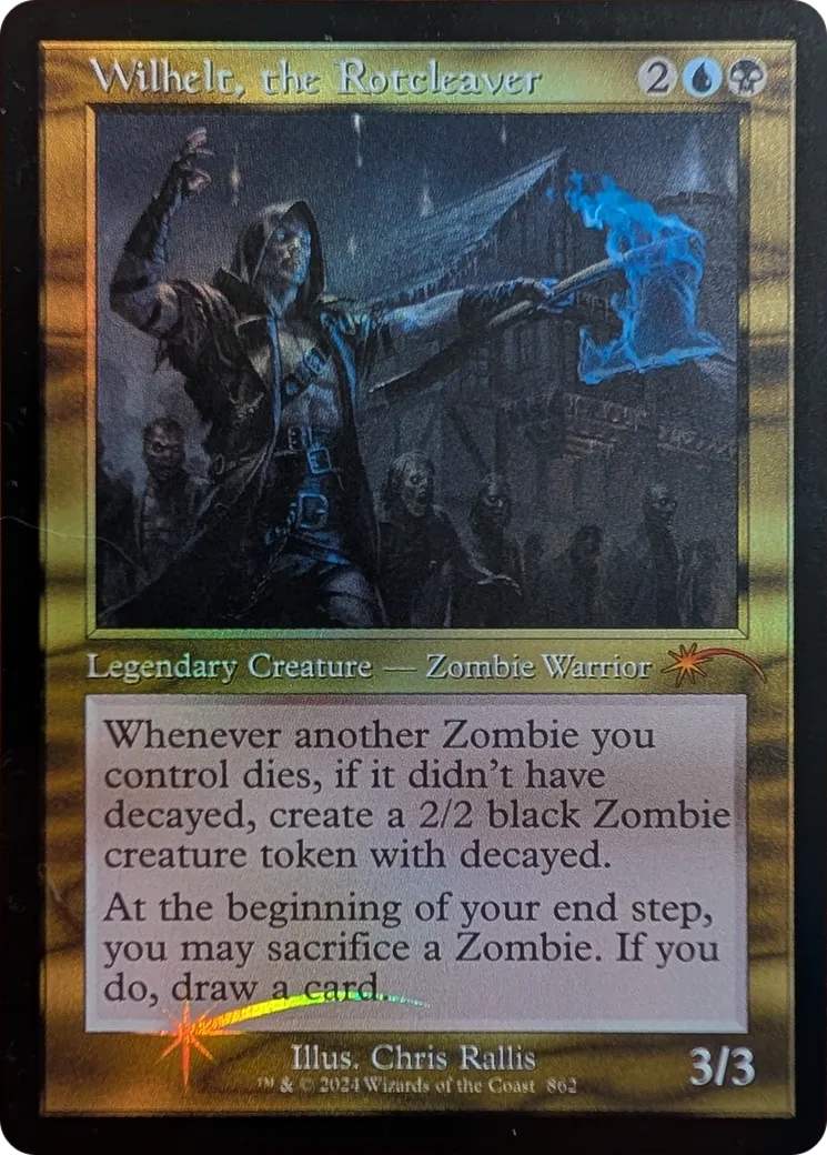 Wilhelt, the Rotcleaver — Secret Lair Drop — Magic: The Gathering