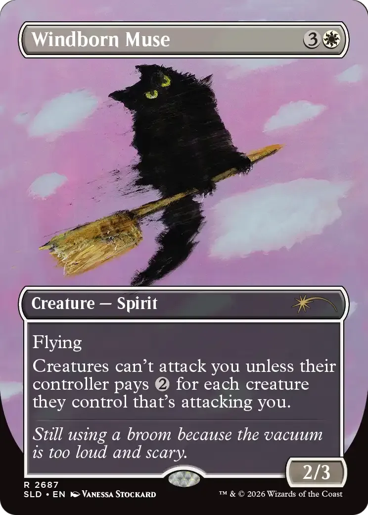 Windborn Muse — Secret Lair Drop — Magic: The Gathering