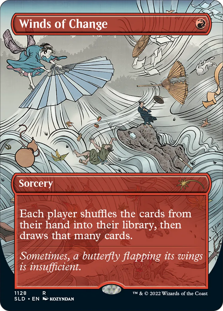 Winds of Change — Secret Lair Drop — Magic: The Gathering